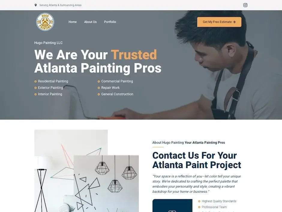 Atlanta Painting Pro website