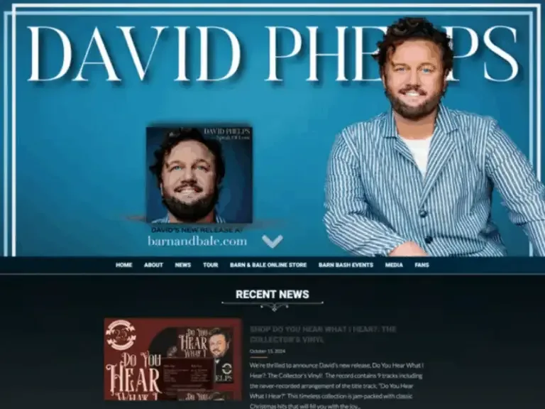 David Phelps website