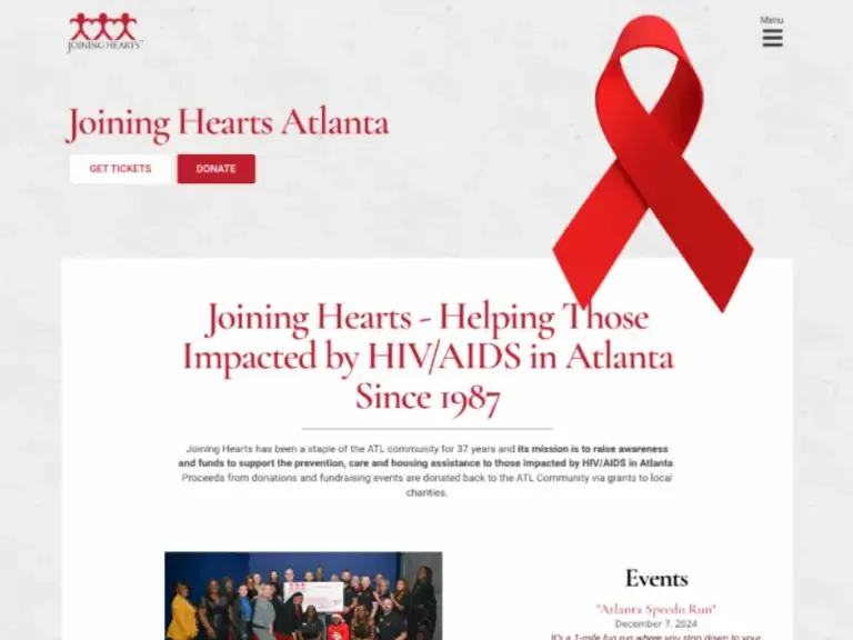 Joining Hearts website