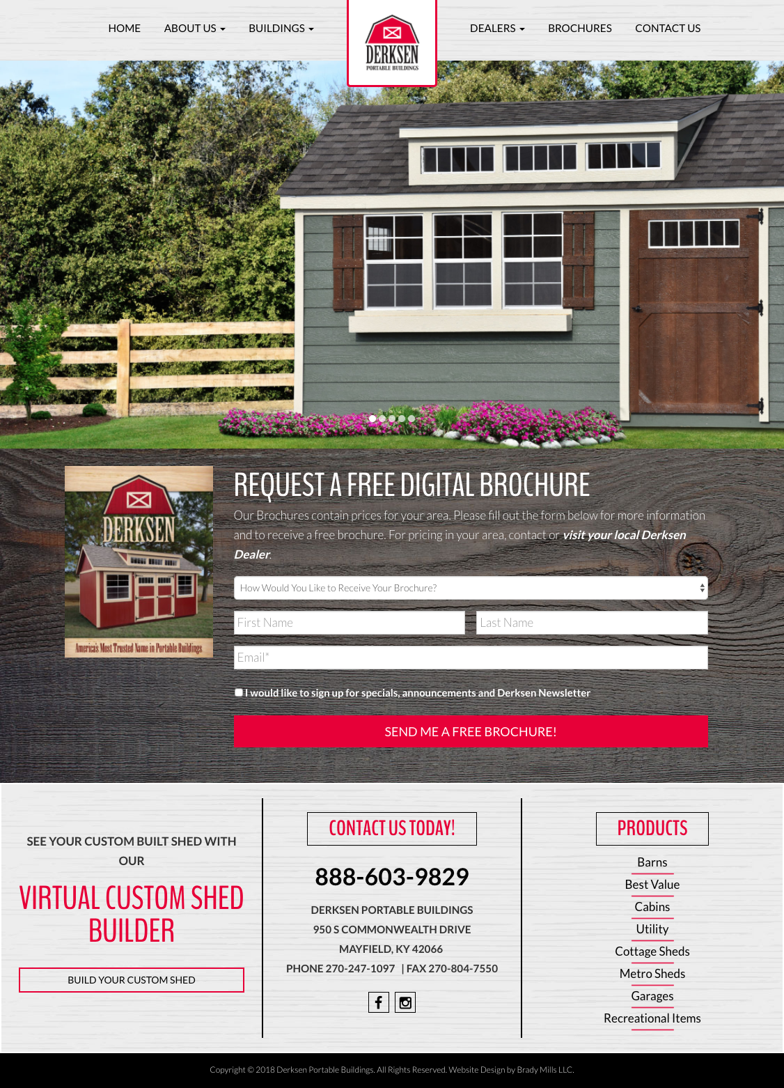 Building Manufacturer Website