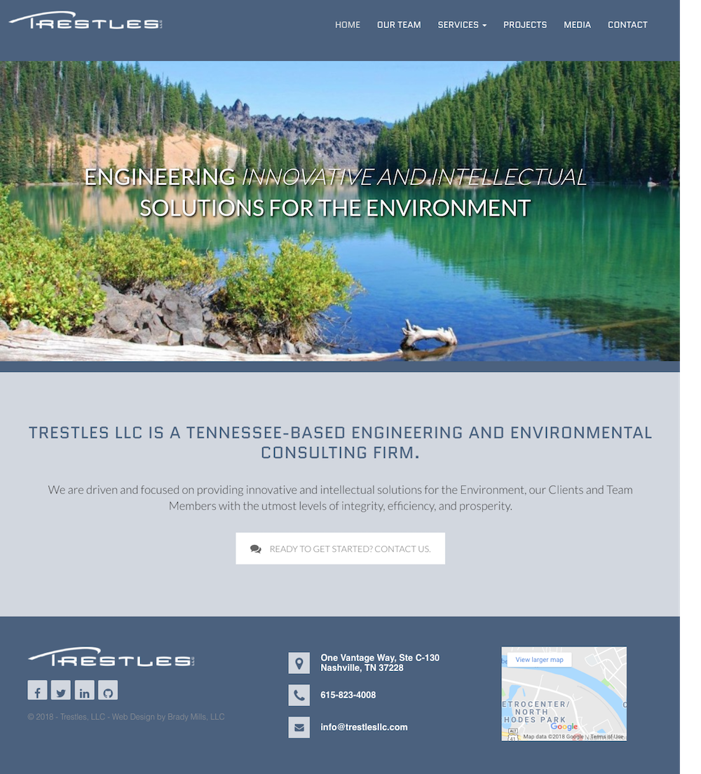 Civil Engineering and Construction Website Design