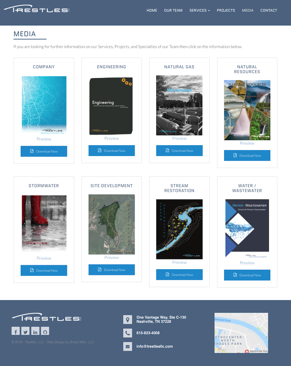 Civil Engineering and Construction Website Design