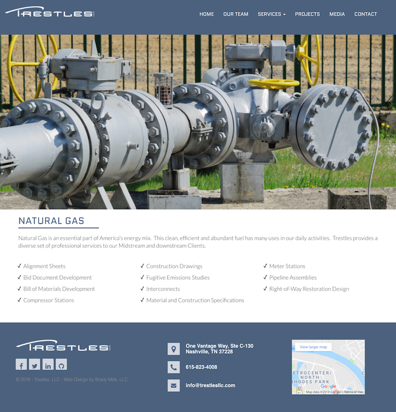 Civil Engineering and Construction Website Design