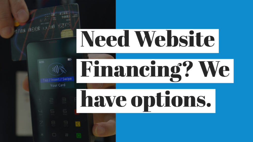 Website Financing Available at Brady Mills LLC