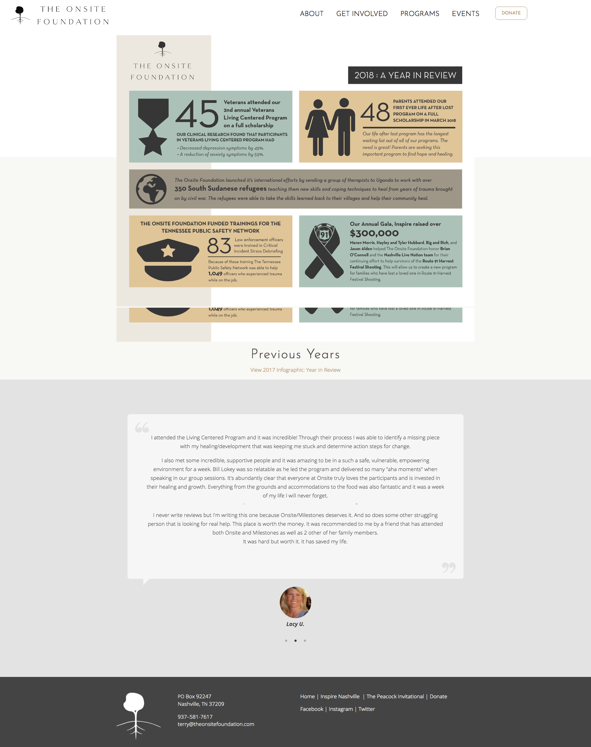 The Onsite Foundation Wordpress Website Design
