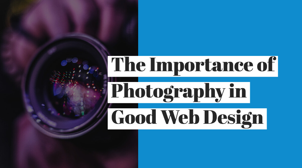 Photography and Good Web Design
