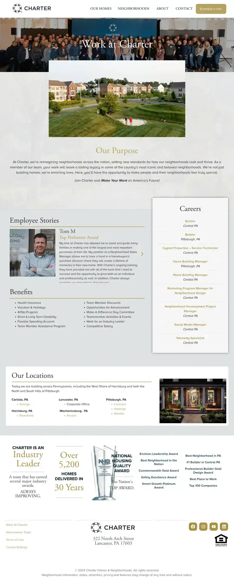 Home Builder & Architectural Development Website Design & Development