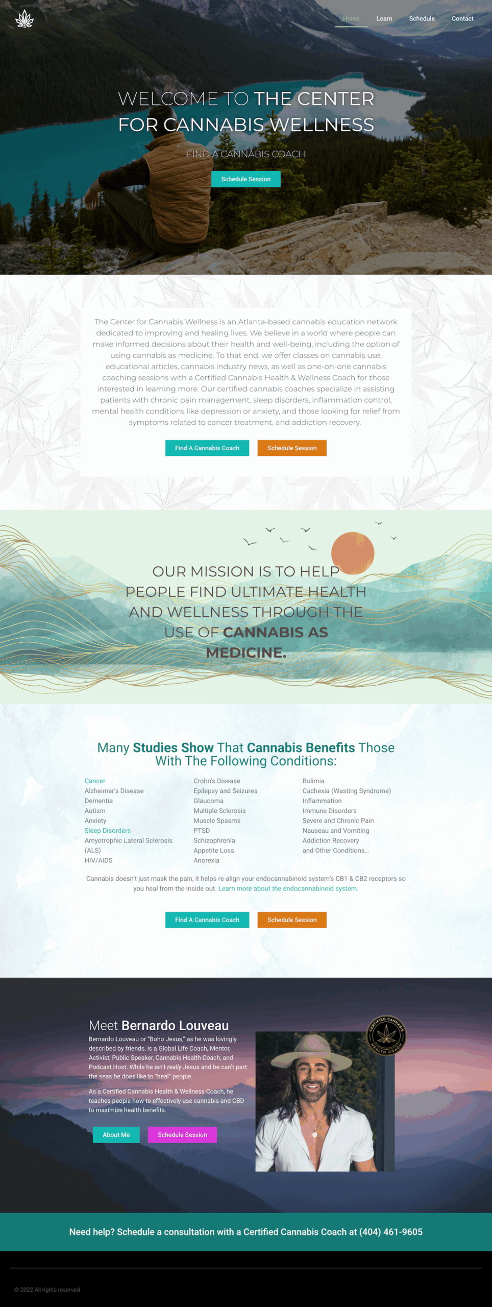 Center for Cannabis Wellness - Homepage