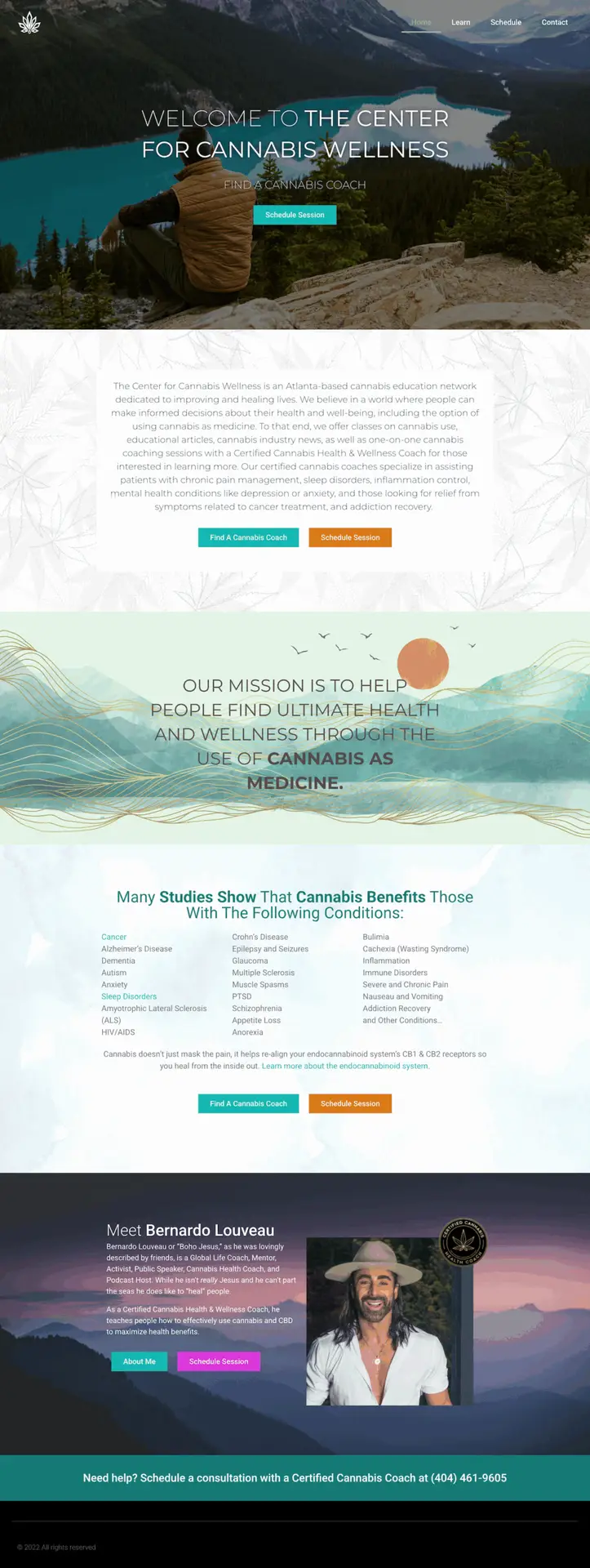 Center for Cannabis Wellness - Homepage
