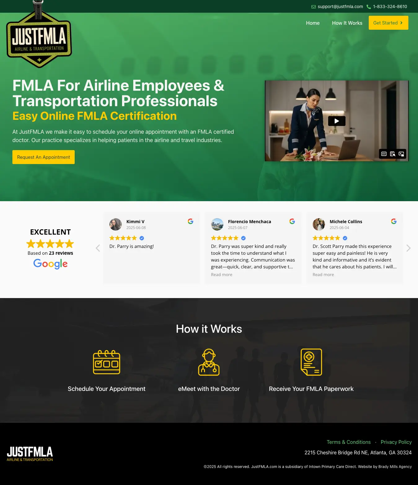 JustFMLA - Virtual doctor's office focused on FMLA for Airline Employees