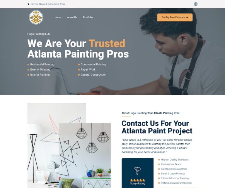 Atlanta painting company website